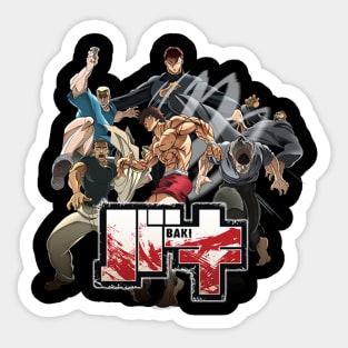 Baki The Grappler Sticker